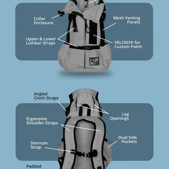K9 Sport Sack Large Dog Carrier - Picture 6 of 7